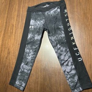 Under Armour Black and Gray Performance Leggings